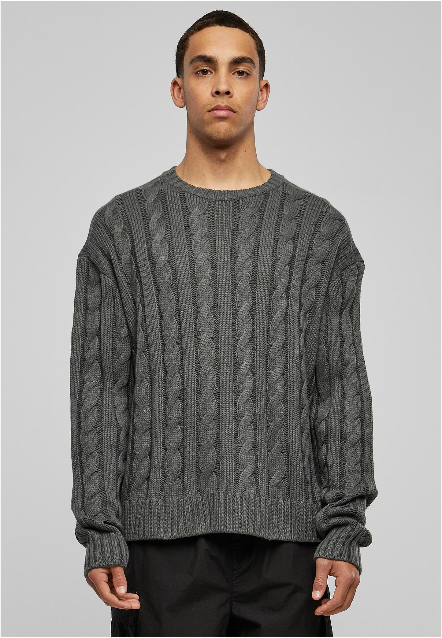 Knitted warm soft boxy Sweater