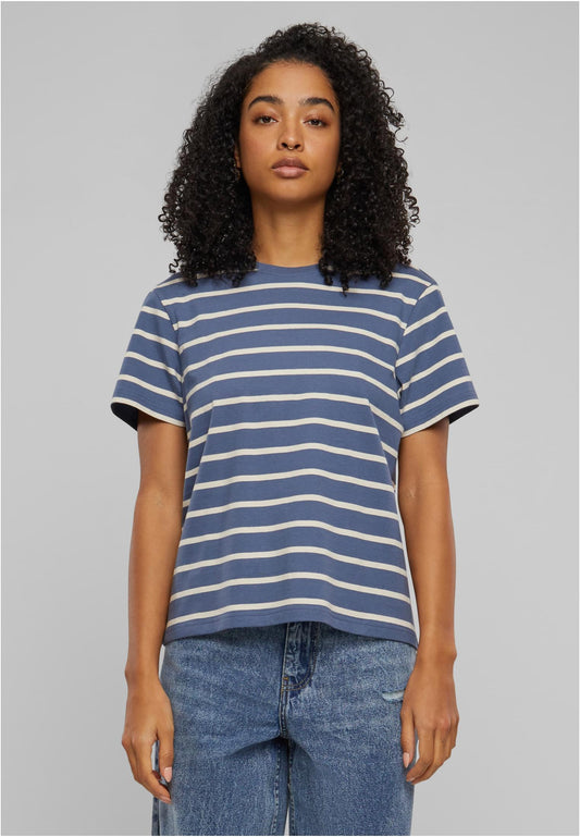 Maritim woman striped boxy tee different colors