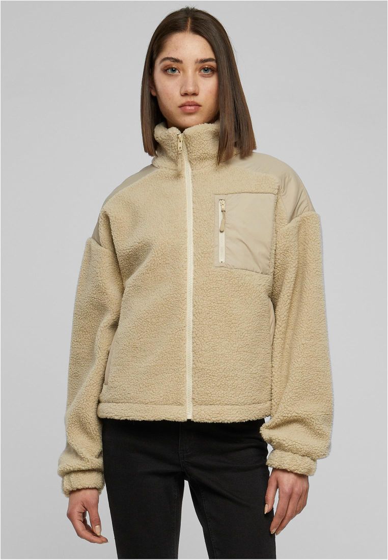 Ladies Sherpa Mix Jacket