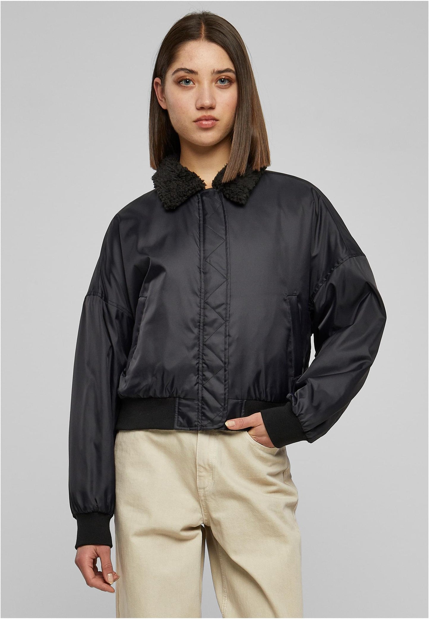 Ladies Pilot Bomber Jacket