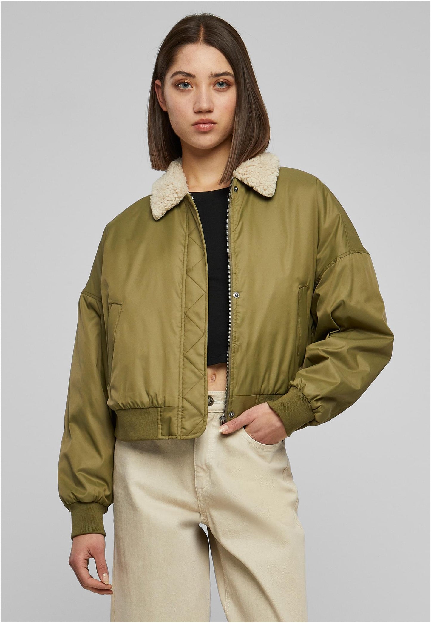Ladies Pilot Bomber Jacket