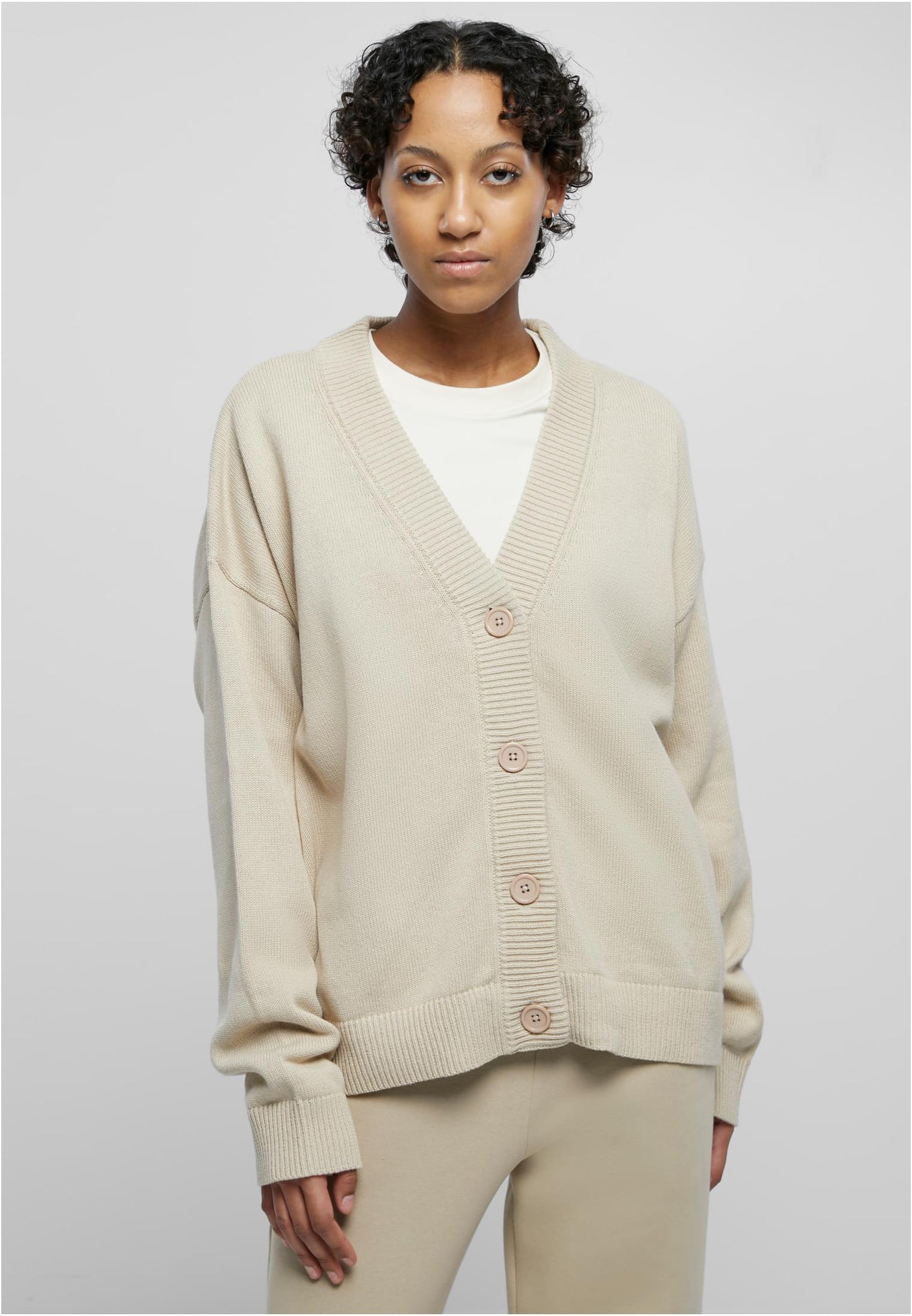 Ladies Big Oversized Cardigan
