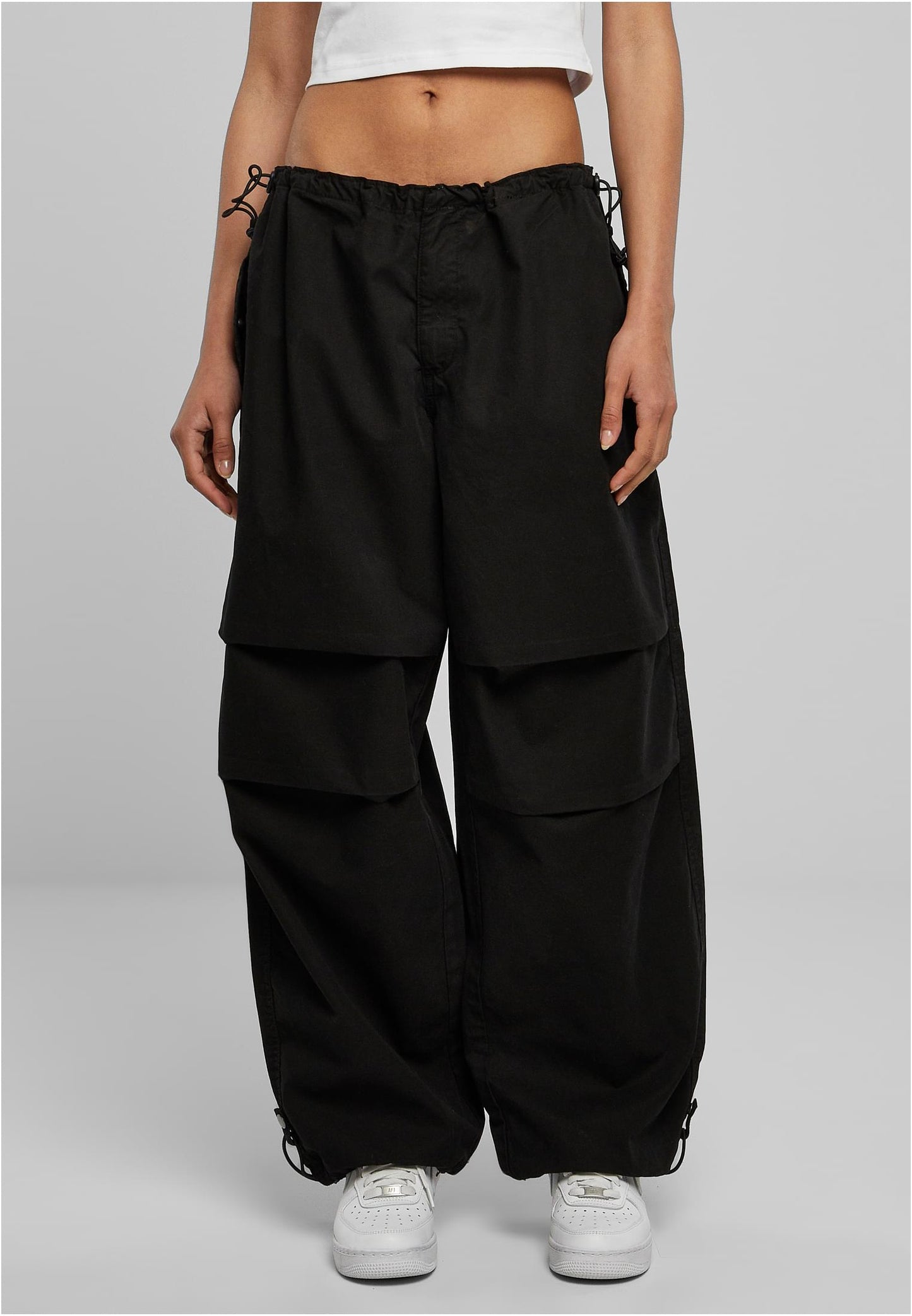 Ladies Cotton Parachute Pants
