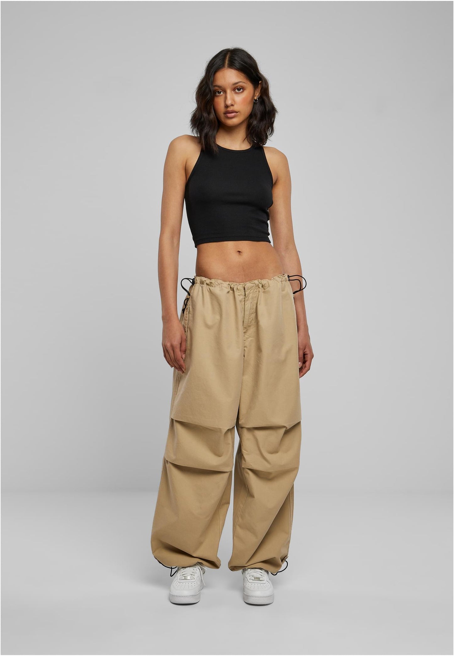 Ladies Cotton Parachute Pants