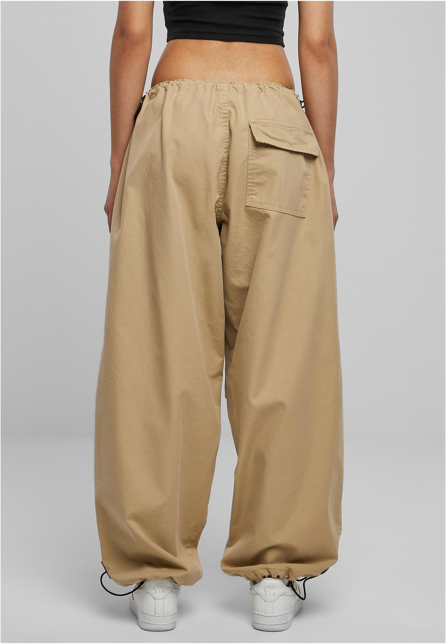 Ladies Cotton Parachute Pants
