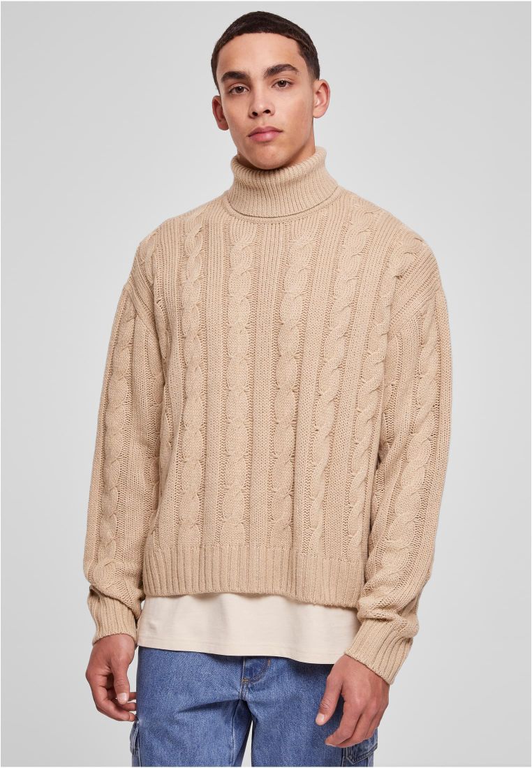Knitted warm soft Turtleneck Sweater