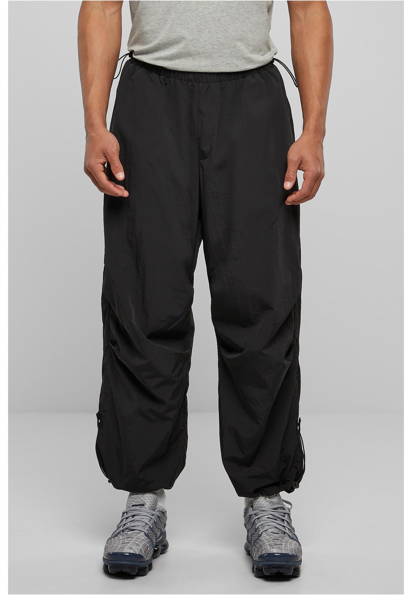 Nylon Parachute loose fit Pants