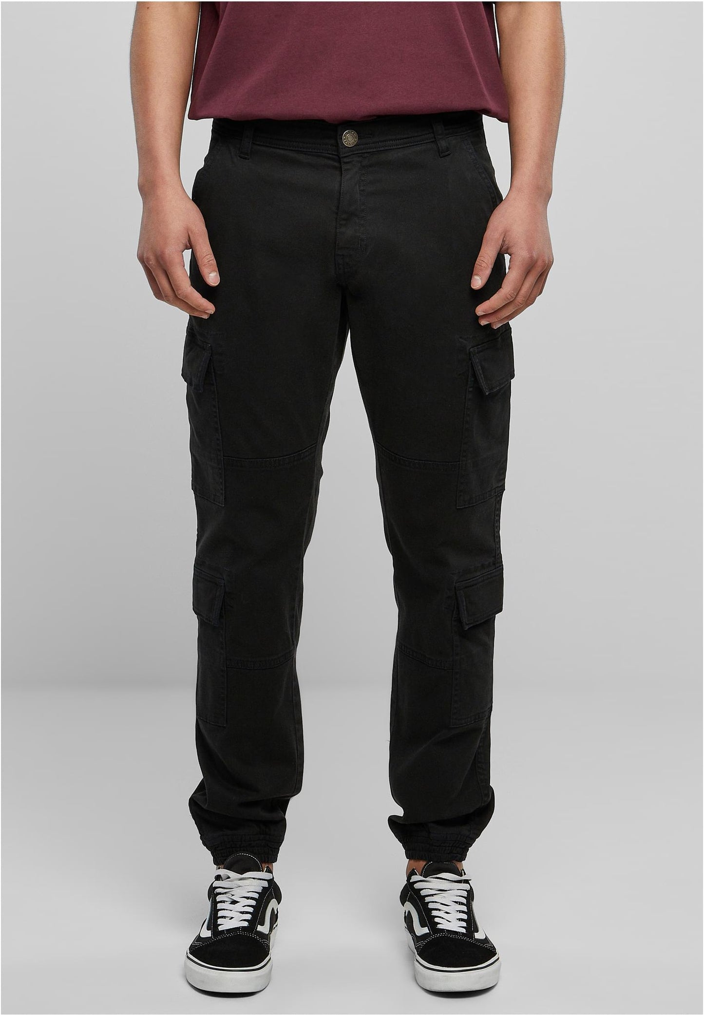 Double Cargo Twill Jogging Pants