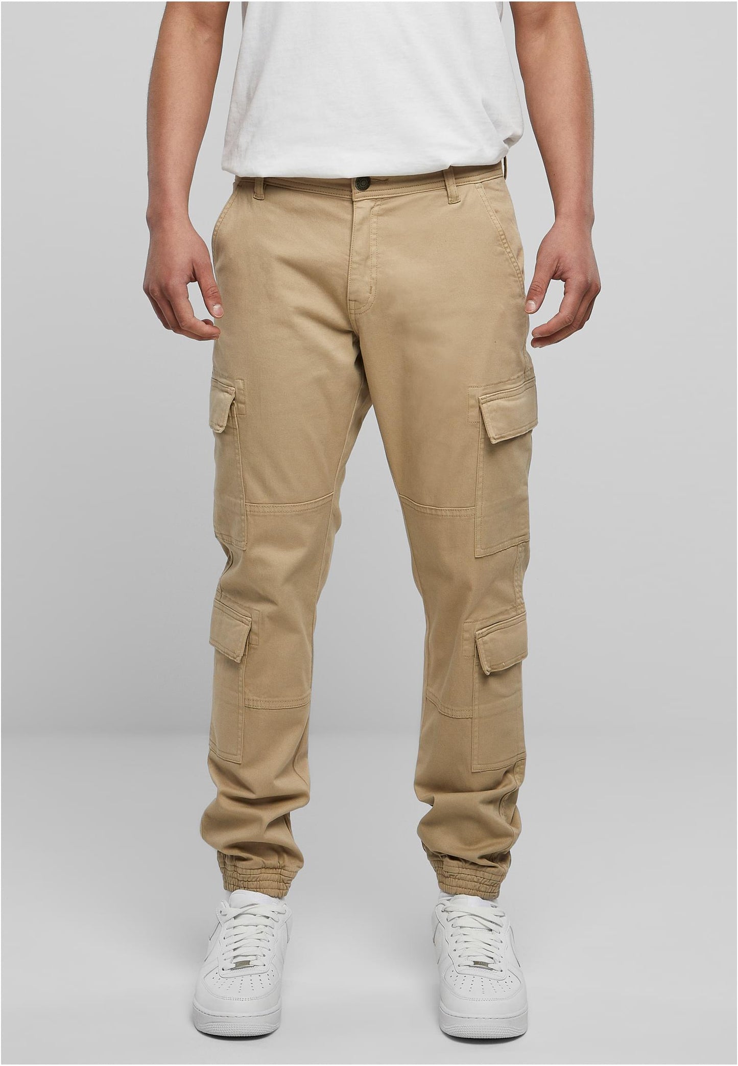 Double Cargo Twill Jogging Pants