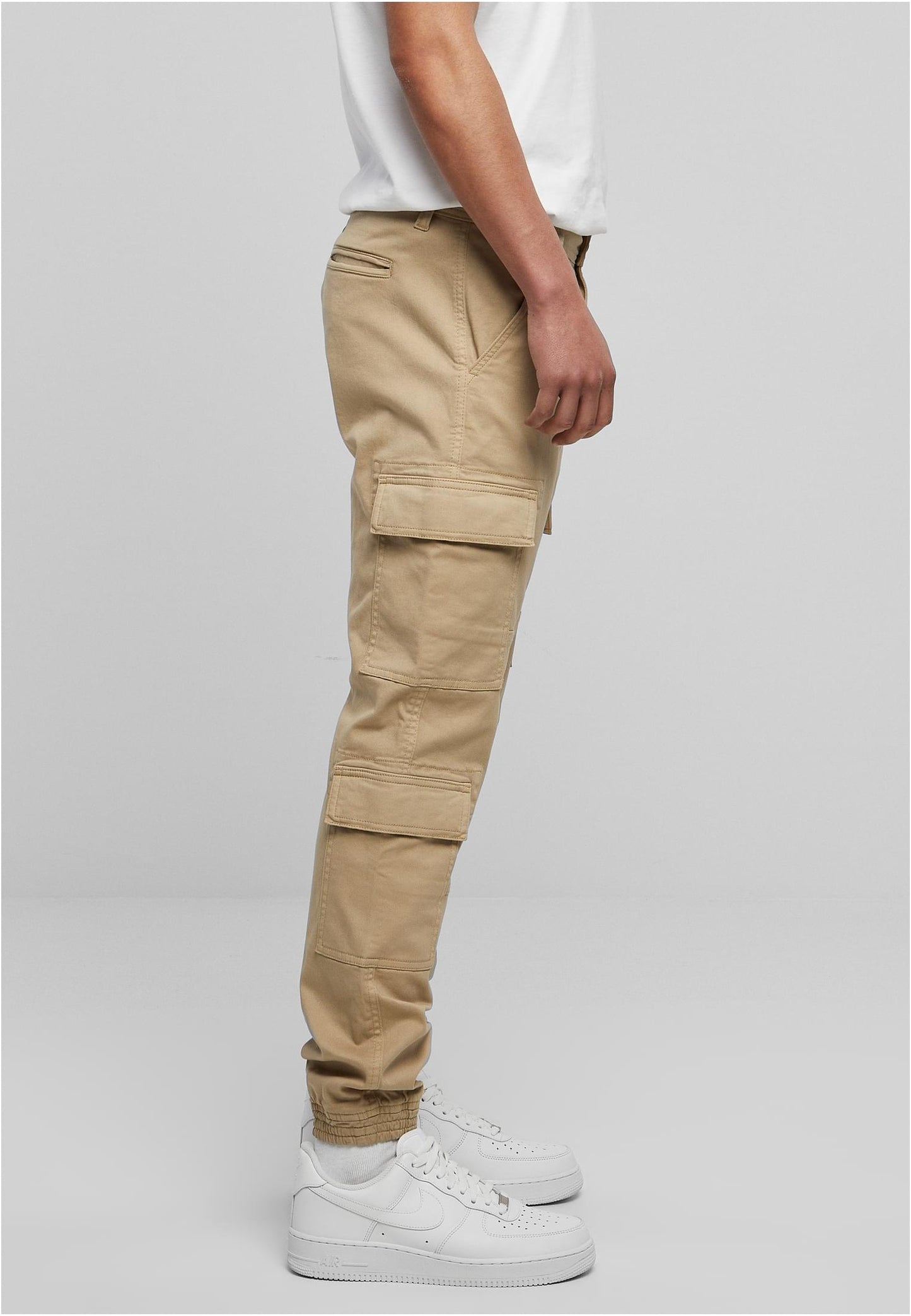 Double Cargo Twill Jogging Pants