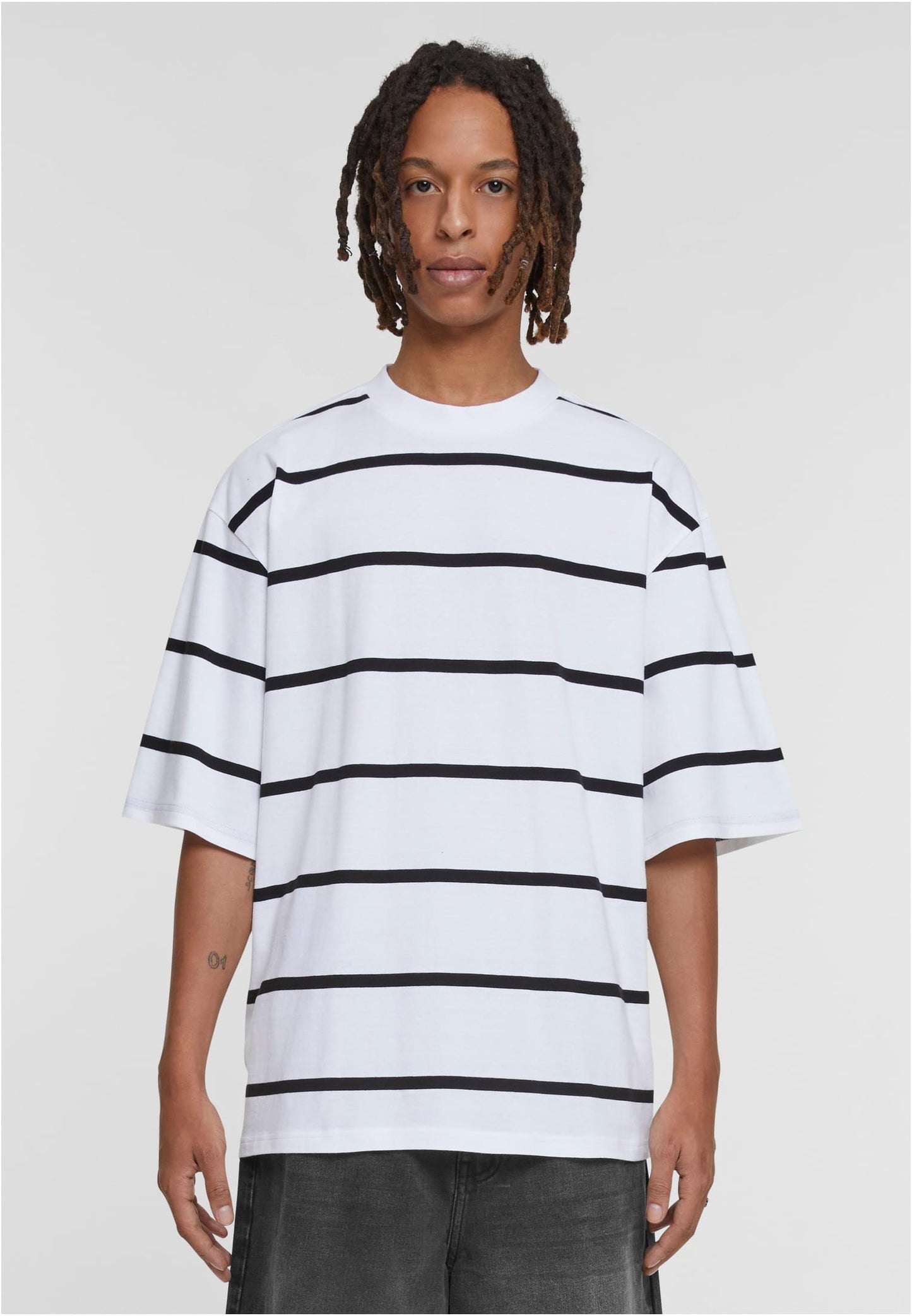 Oversized Strip Men Tee