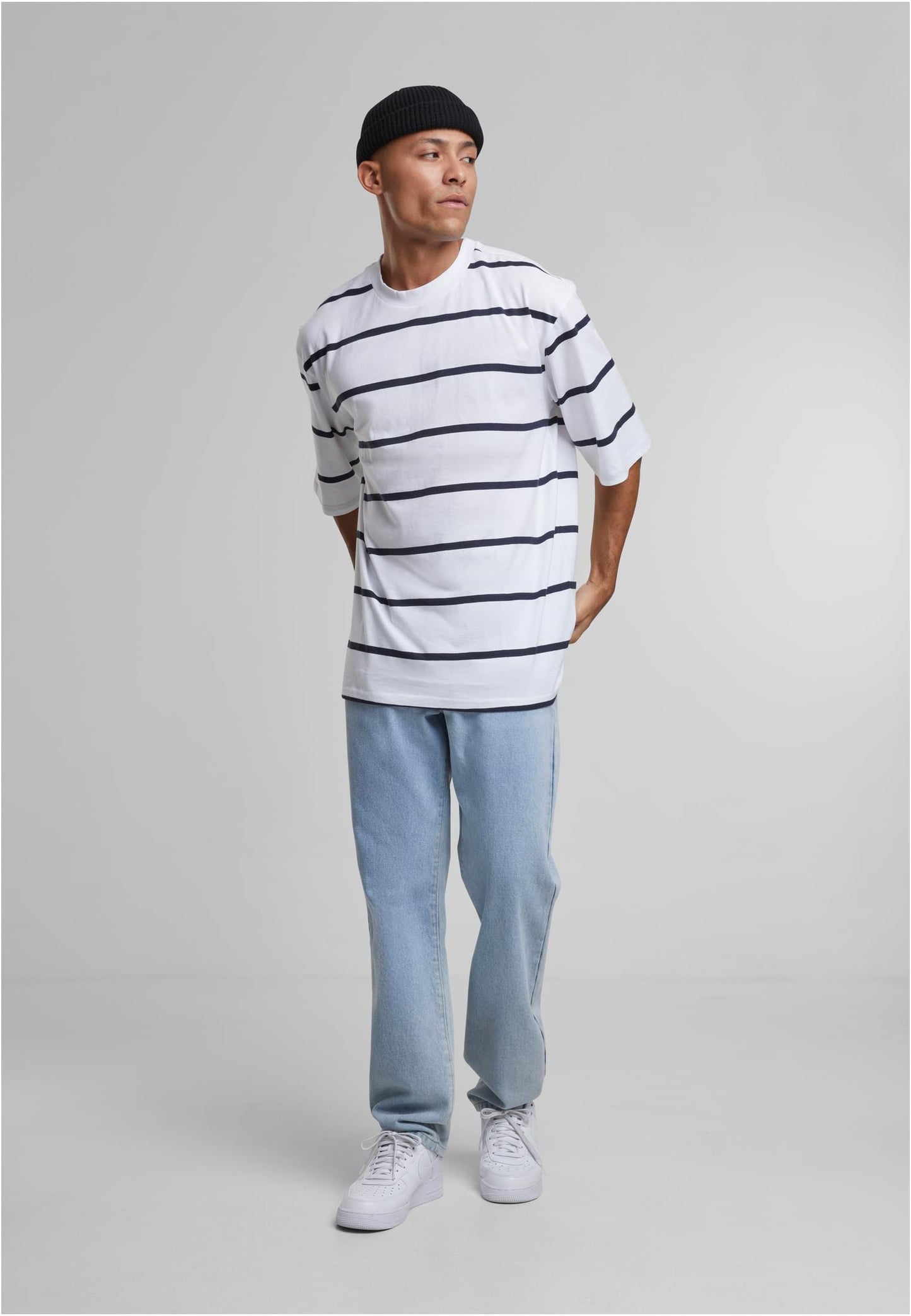 Oversized Strip Men Tee