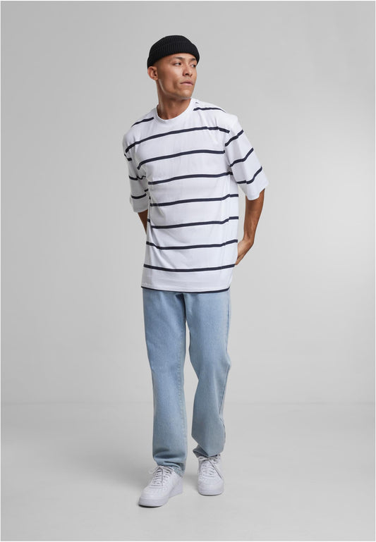 Oversized Strip Men Tee