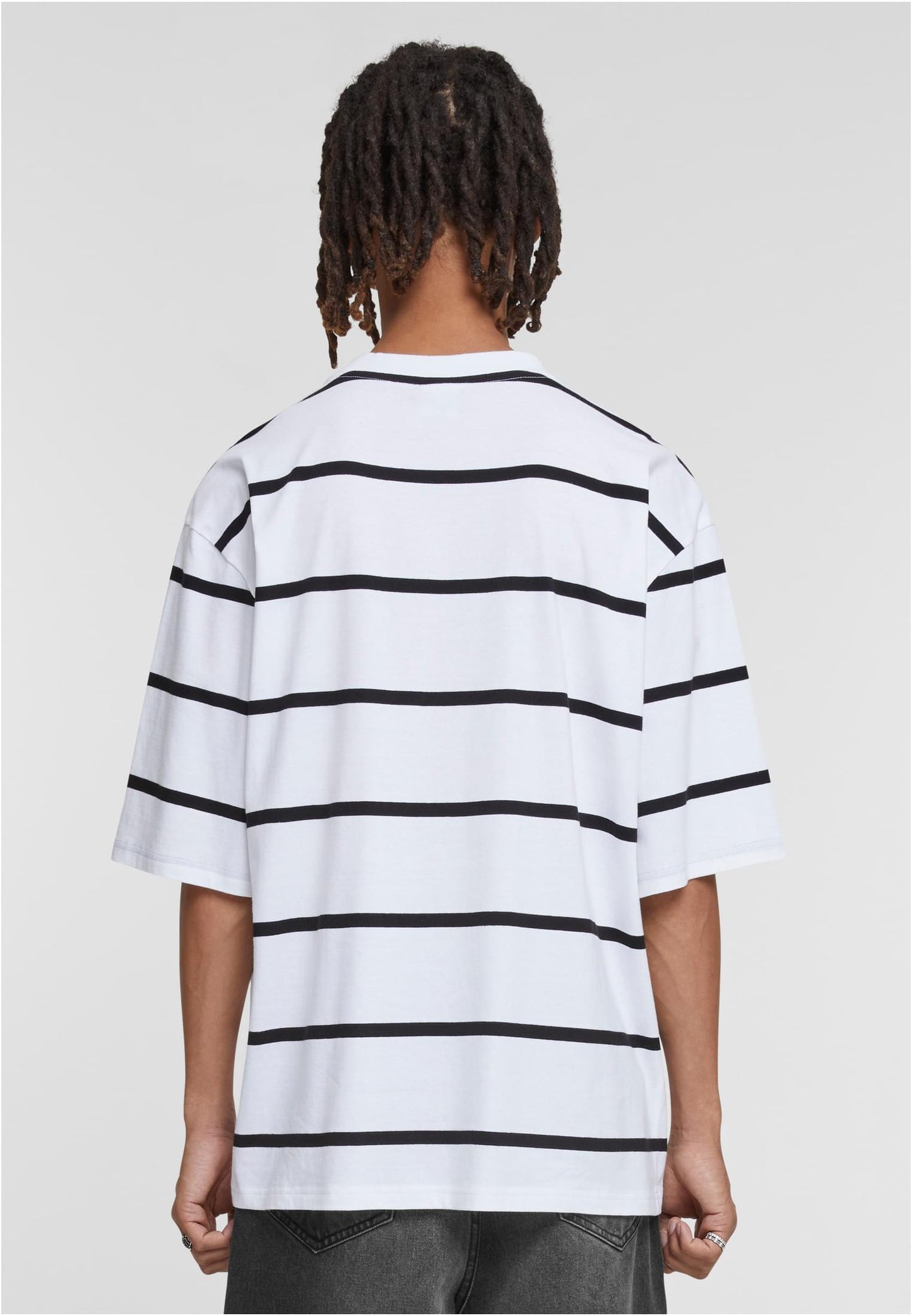 Oversized Strip Men Tee