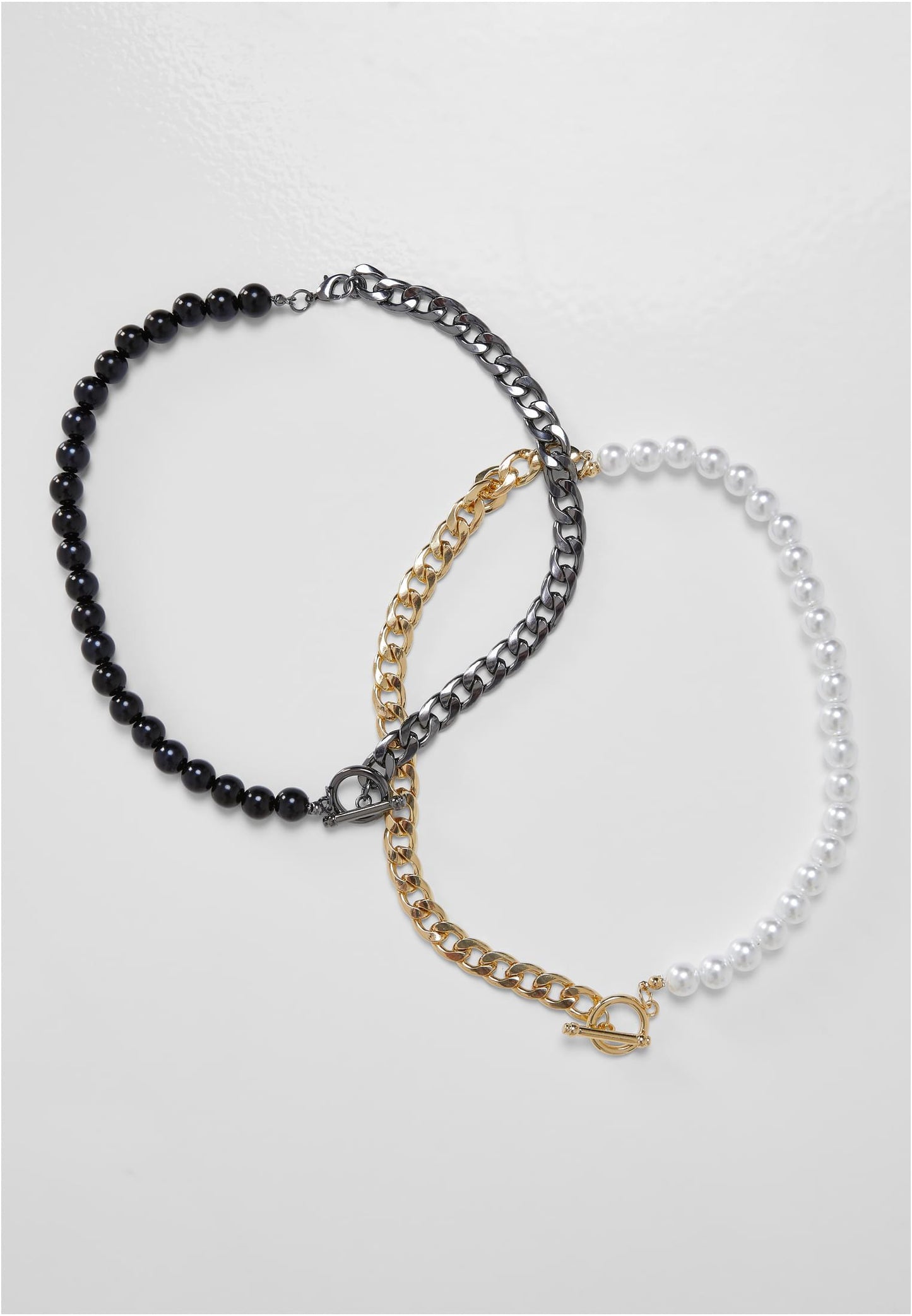 Half Pearl Exchangable Necklace 2-Pack