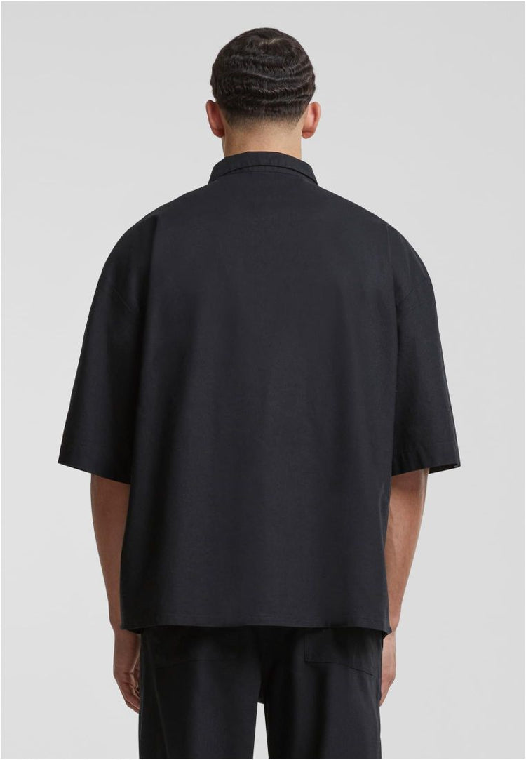 Oversize cotton linen shirt boxy hemden 2 farben