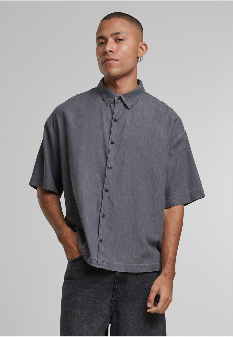 Urban Classics Lightweight Denim Shirt