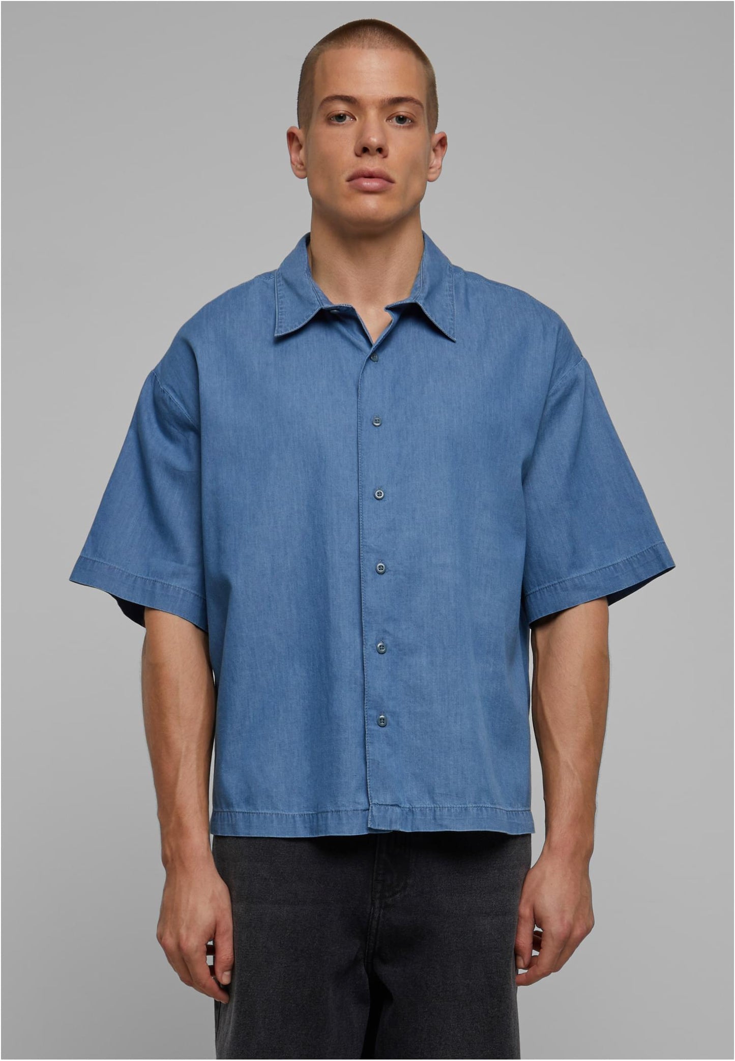 Urban Classics Lightweight Denim Shirt