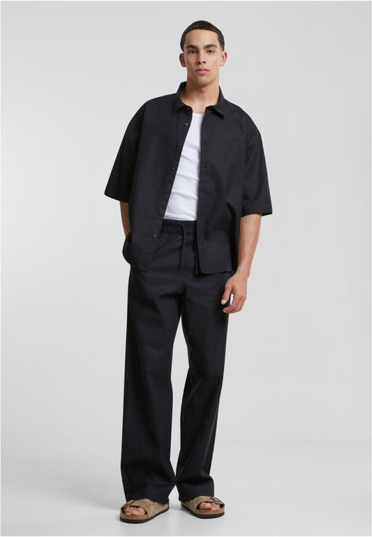 Cotton loose fit linen pants
