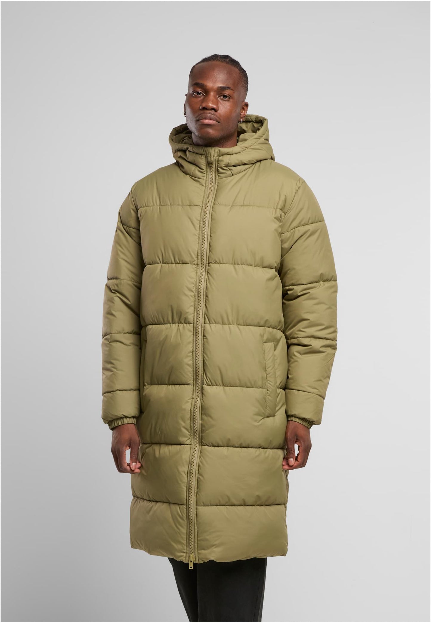 Mens Long Puffer Coat
