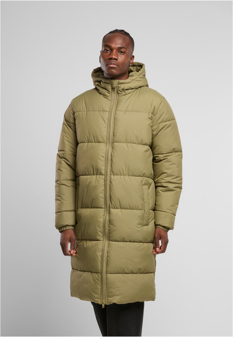 Mens Long Puffer Coat