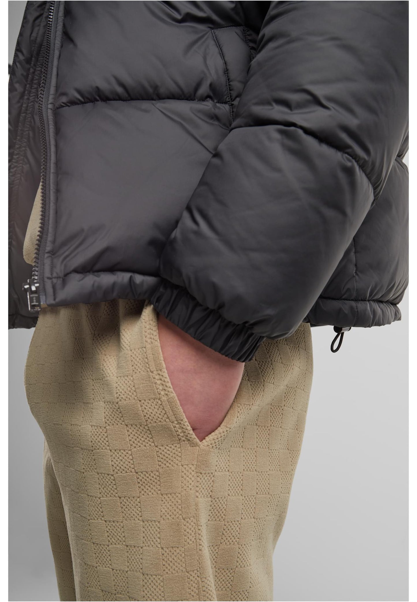 Basic Puffer Jacket With Hood