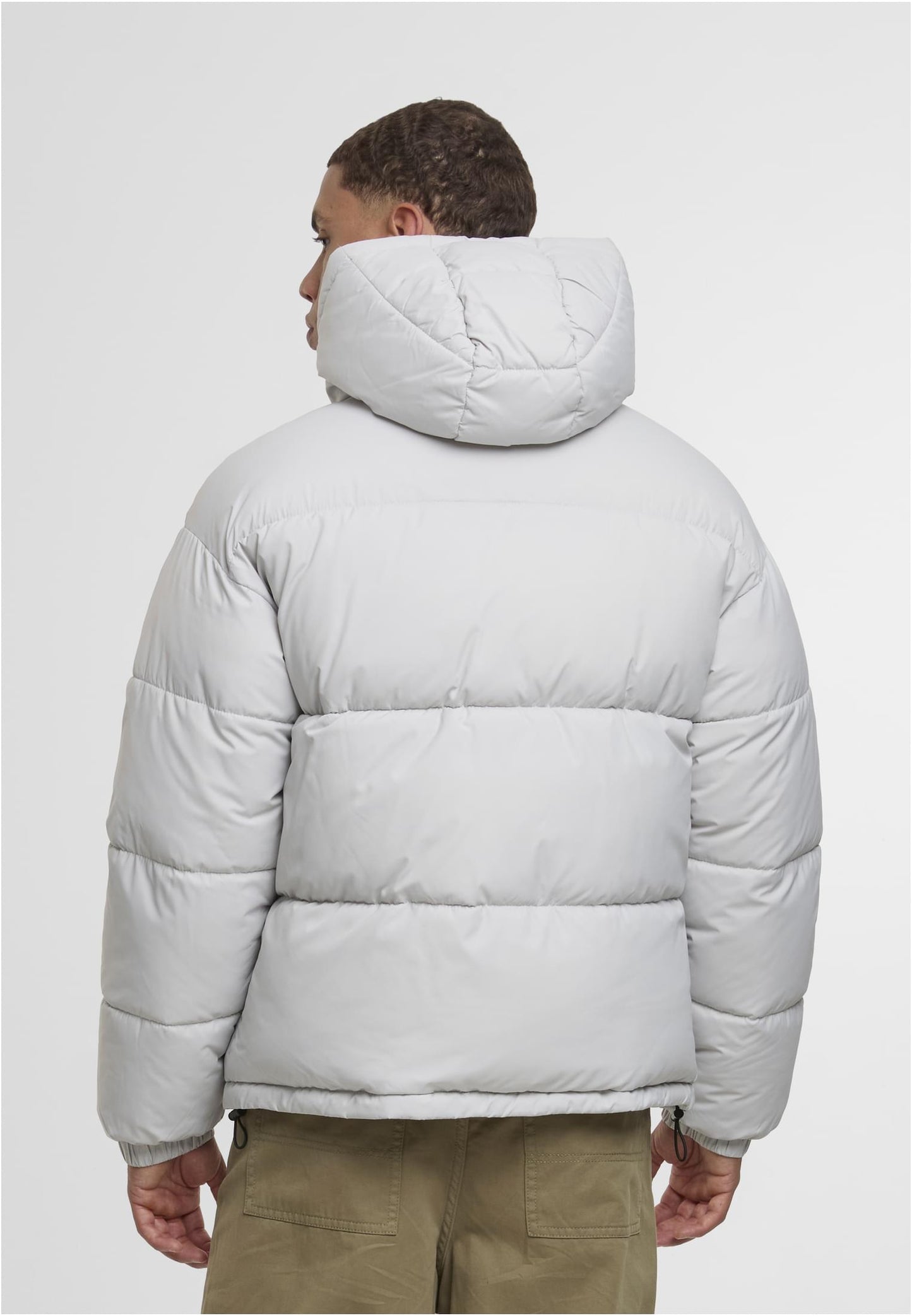Basic Puffer Jacket With Hood