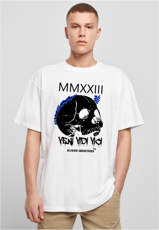 Olivier Industries 2023 Veni Vidi Vici Skull - men oversize T-shirt