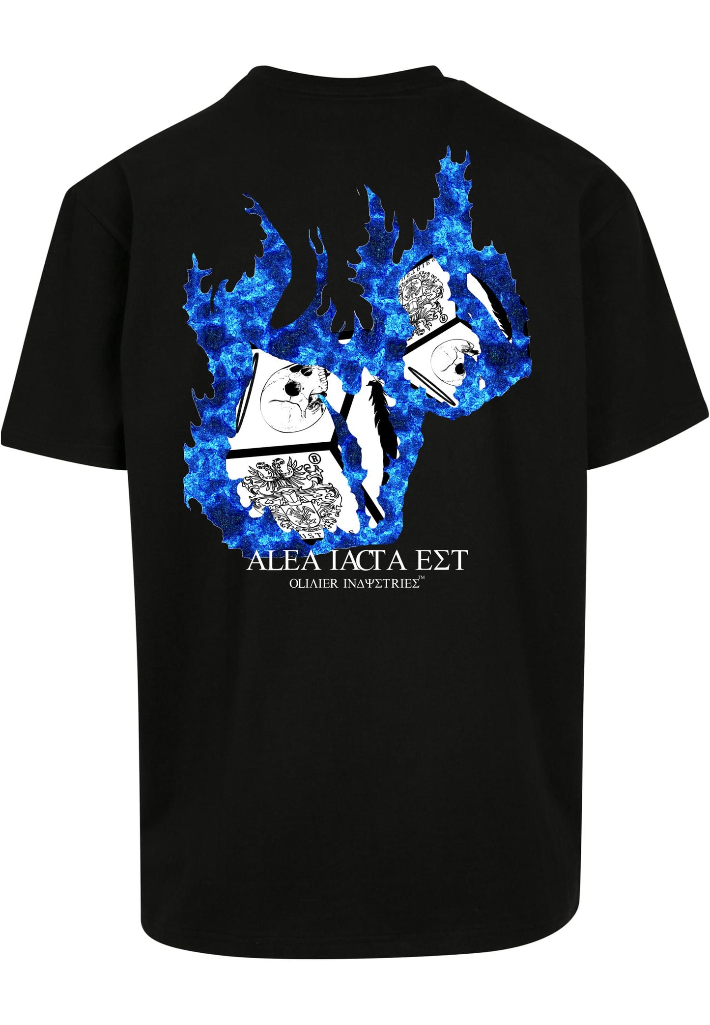 Olivier Industries Alea Iacta Est- die Würfel sind gefallen - men oversize T-shirt