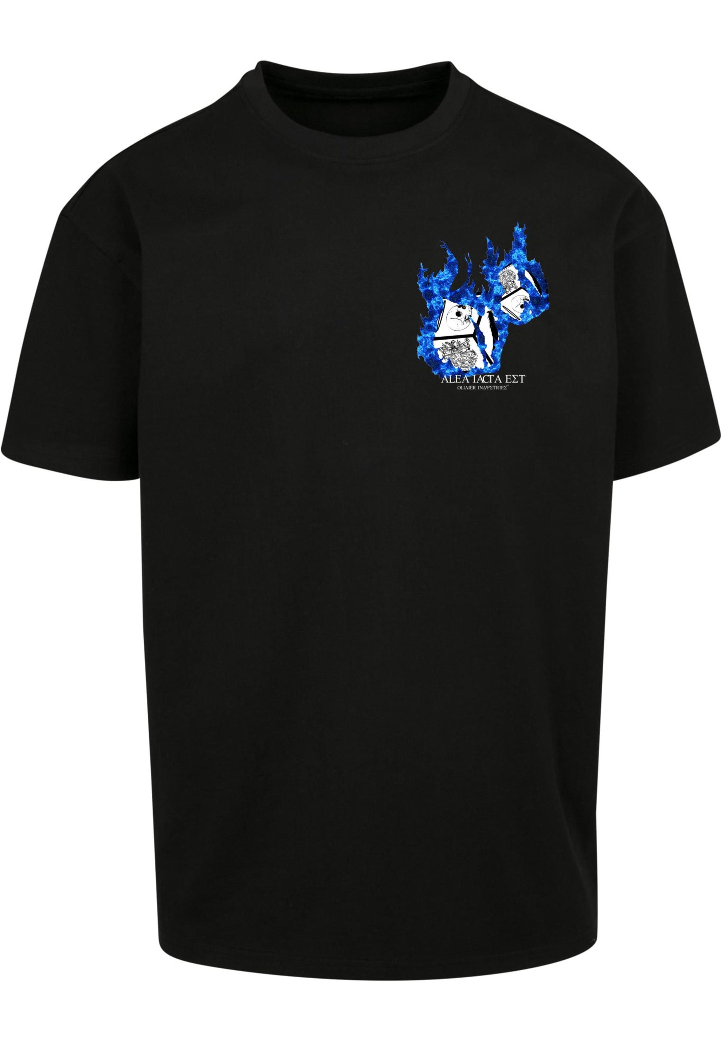 Olivier Industries Alea Iacta Est- die Würfel sind gefallen - men oversize T-shirt