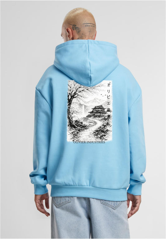 Olivier Industries TM Samurai House sketch oversize heavy unisex Hoodie