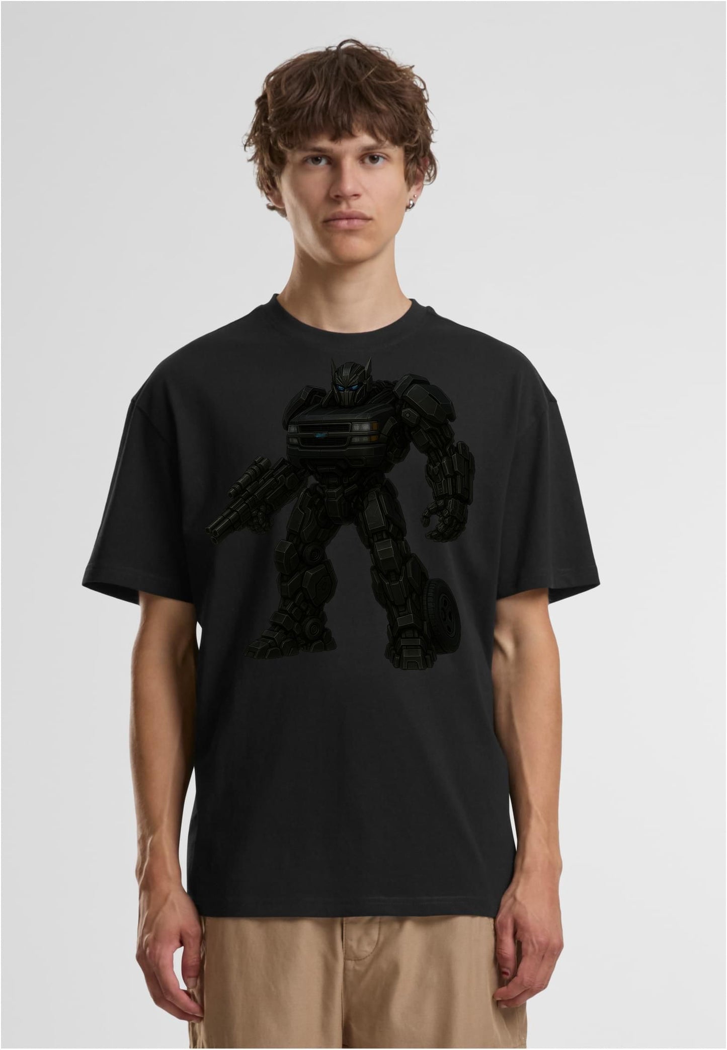 Olivier Industries ® Transformed Car loose Fit men Shirt black