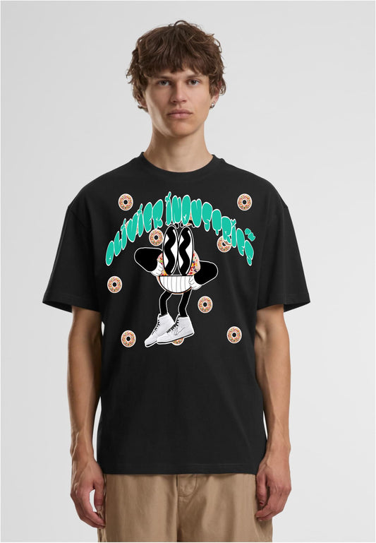 Olivier Industries ® Donut loose Fit men Shirt black