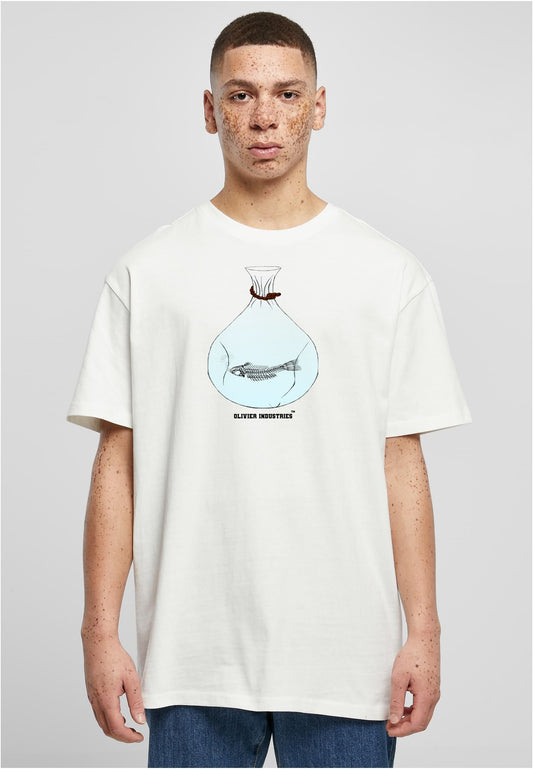 Olivier Industries ® dead fish art  oversize T-shirt