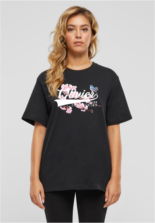 Olivier Industries TM - Logo Weiß -everyday Ladies Tee
