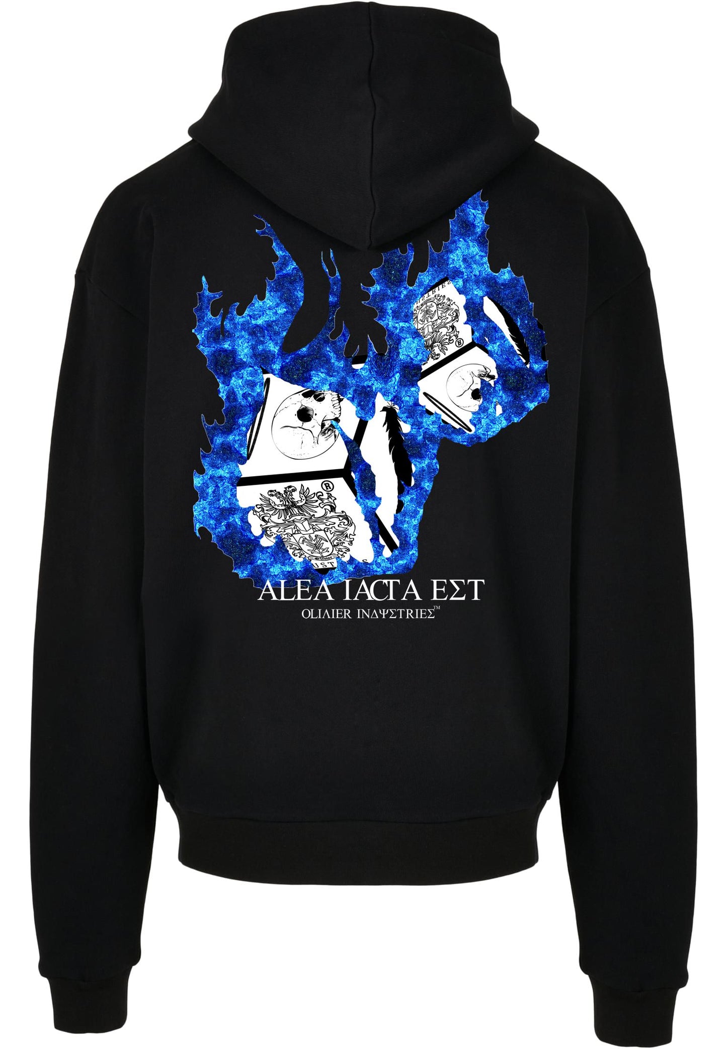 Olivier Industries - Alea Iacta Est- die Würfel sind gefallen  Heavy Oversize Hoodie