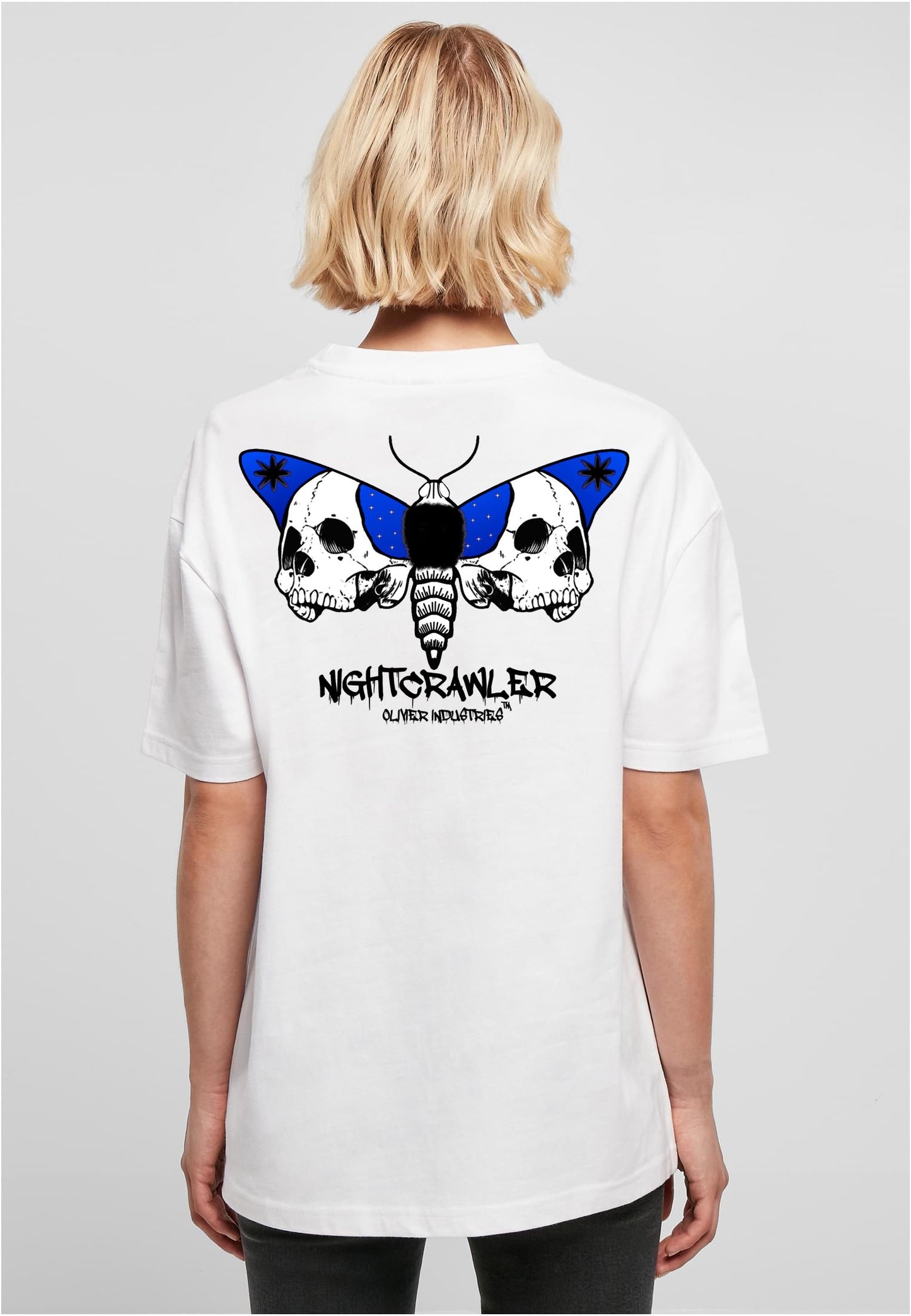 Olivier Industries Nightcrawler blue  Ladies Oversize Tee