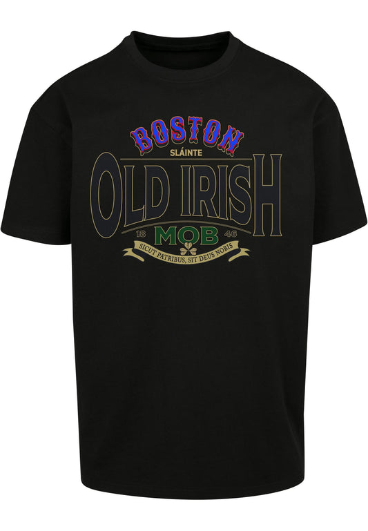Old Irish MOB - Irish Gangster Oversized T-shirt - Olivier Industries ® Art & Apparel