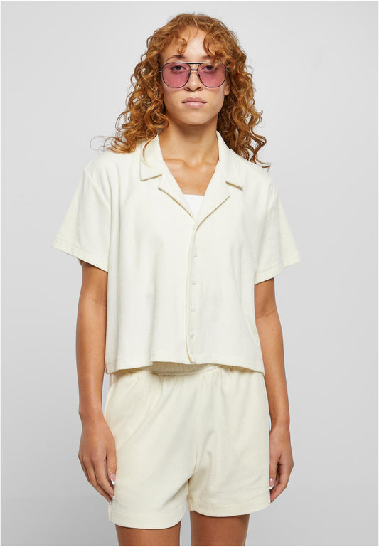 Ladies Towel Resort Shirt - Olivier Industries ® Art & Apparel