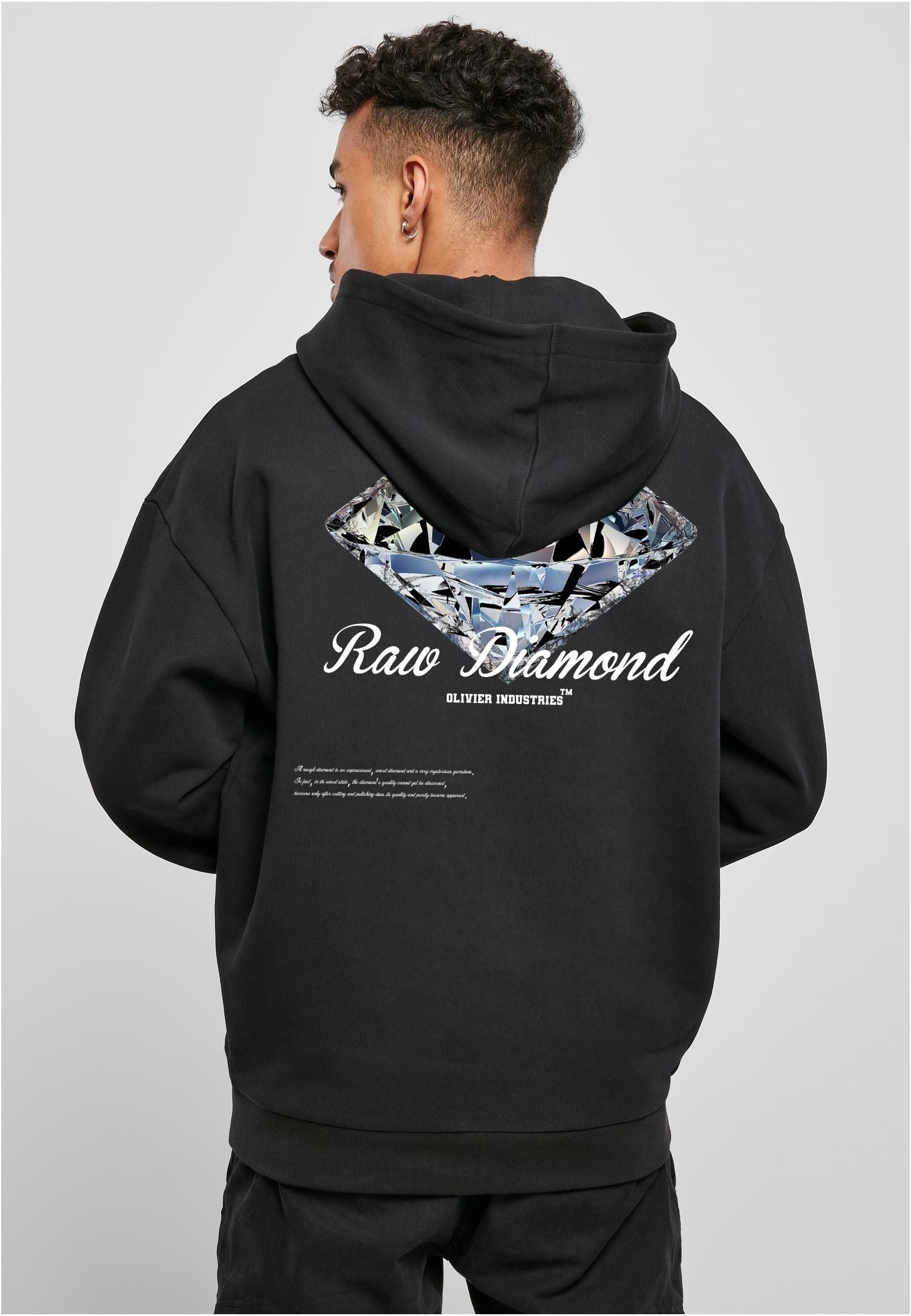 Olivier Industries ® Raw Diamond ultra heavy oversized Hoodie - Olivier Industries ® Art & Apparel