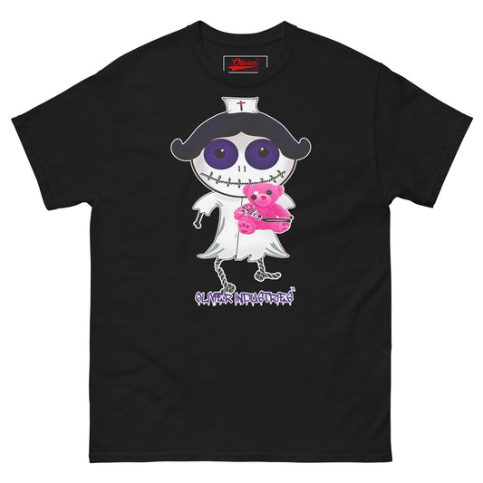 Olivier Industries TM Worldwide - Horror Nurse Doll unisex classic T-Shirt - Olivier Industries ® Art & Apparel