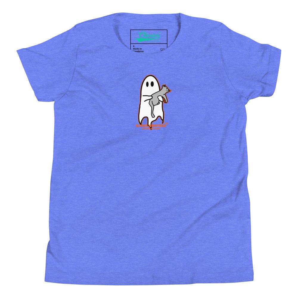 Olivier Industries Worldwide x S.Klehr Geist und Katze Kinder T-shirt - Olivier Industries ® Art & Apparel