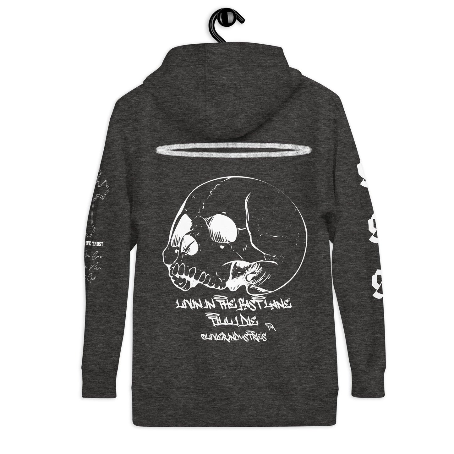 Olivier Industries ® livin the fast lane till i die skull Unisex-Kapuzenpullover - Olivier Industries ® Art & Apparel