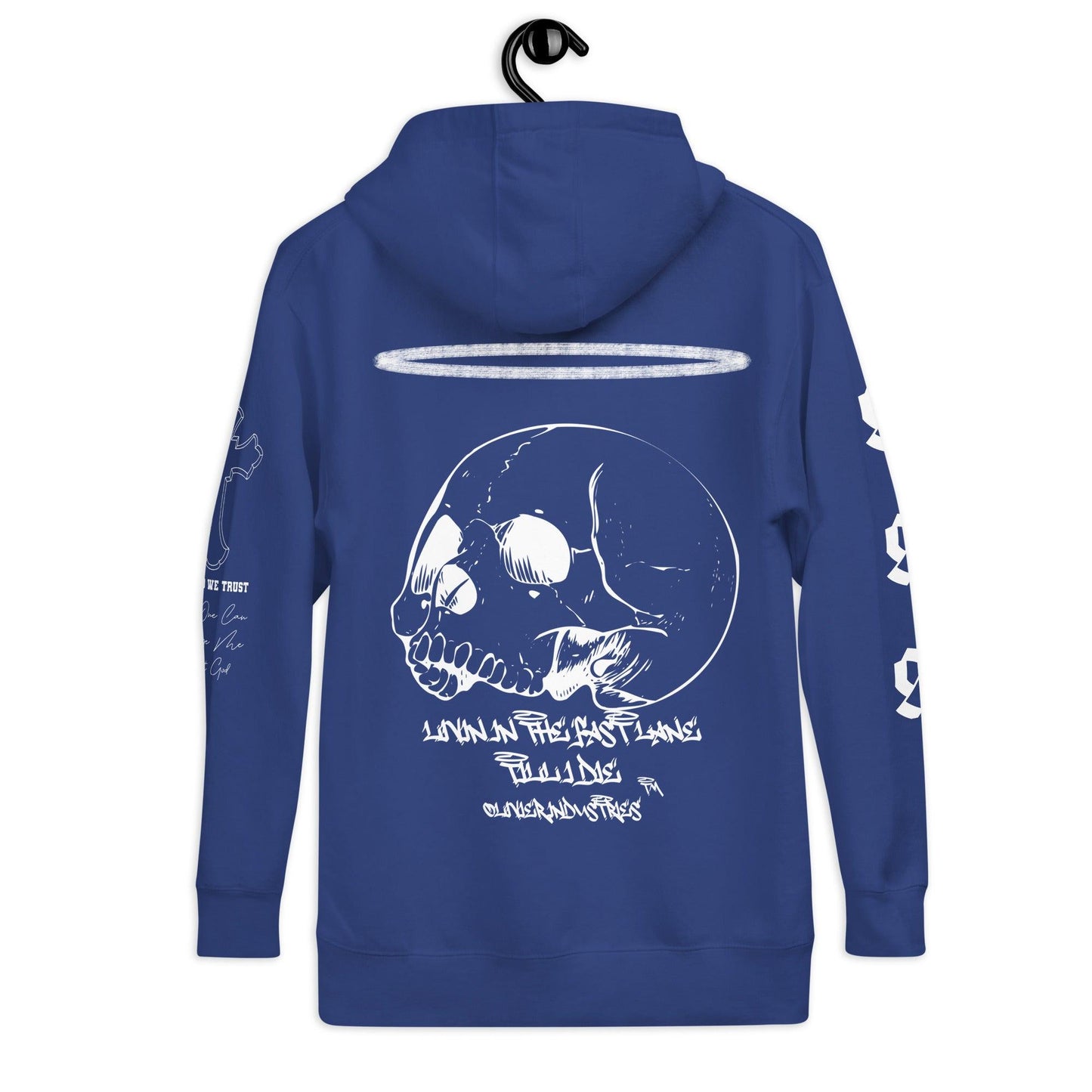 Olivier Industries ® livin the fast lane till i die skull Unisex-Kapuzenpullover - Olivier Industries ® Art & Apparel