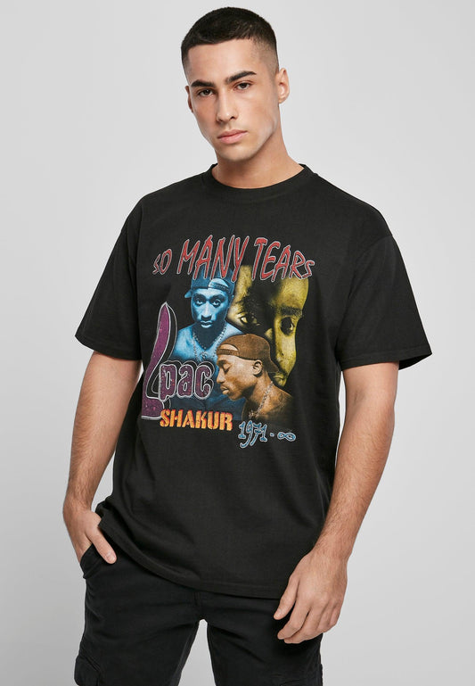 2 Pac So many Tears- Oversized T-shirt - Olivier Industries ® Art & Apparel
