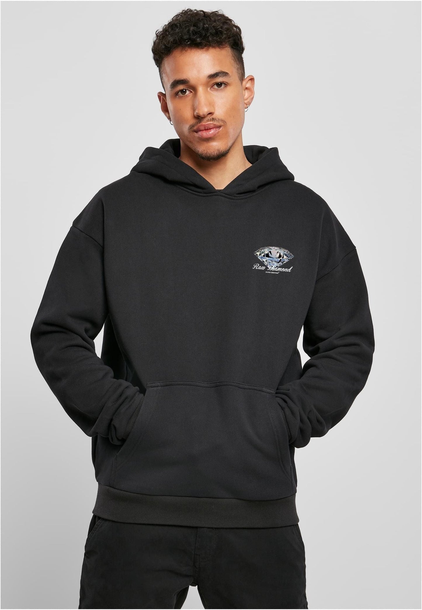 Olivier Industries ® Raw Diamond ultra heavy oversized Hoodie - Olivier Industries ® Art & Apparel