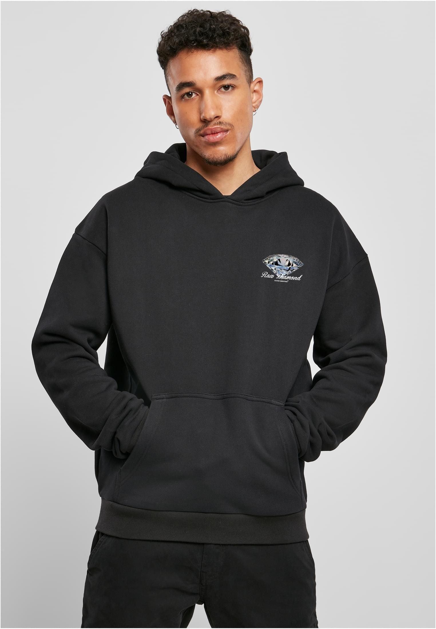 Olivier Industries ® Raw Diamond ultra heavy oversized Hoodie - Olivier Industries ® Art & Apparel
