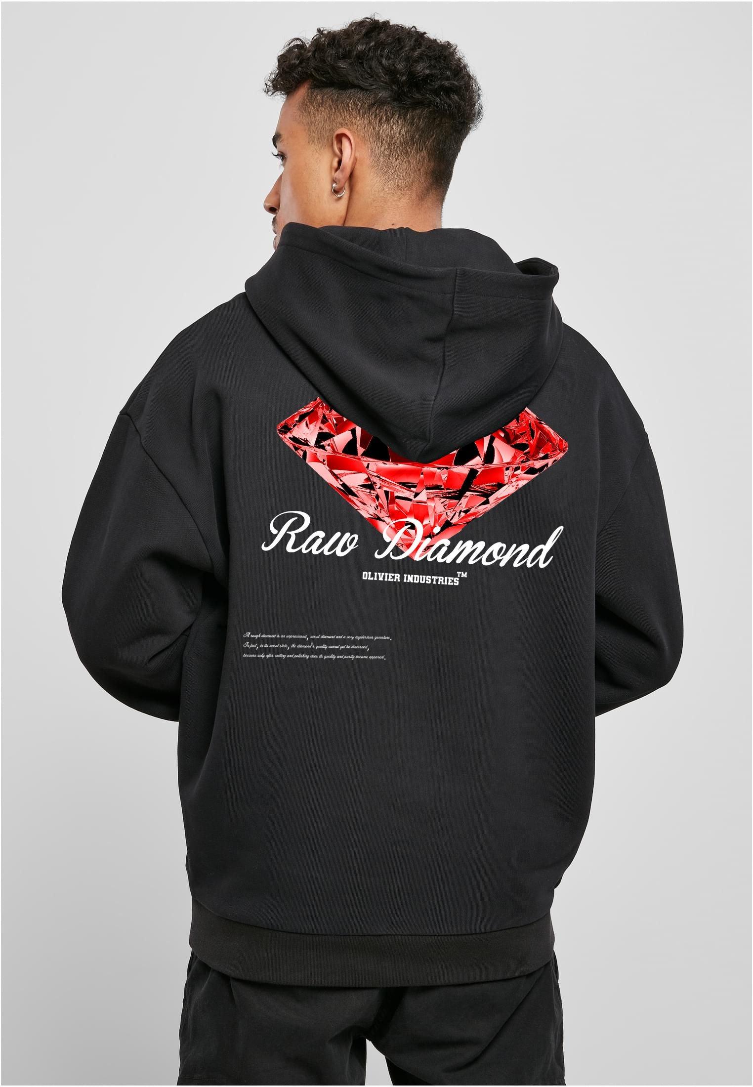 Olivier Industries ® Raw Diamond Rubin ultra heavy oversized Hoodie - Olivier Industries ® Art & Apparel