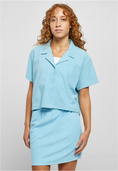 Ladies Towel Resort Shirt - Olivier Industries ® Art & Apparel