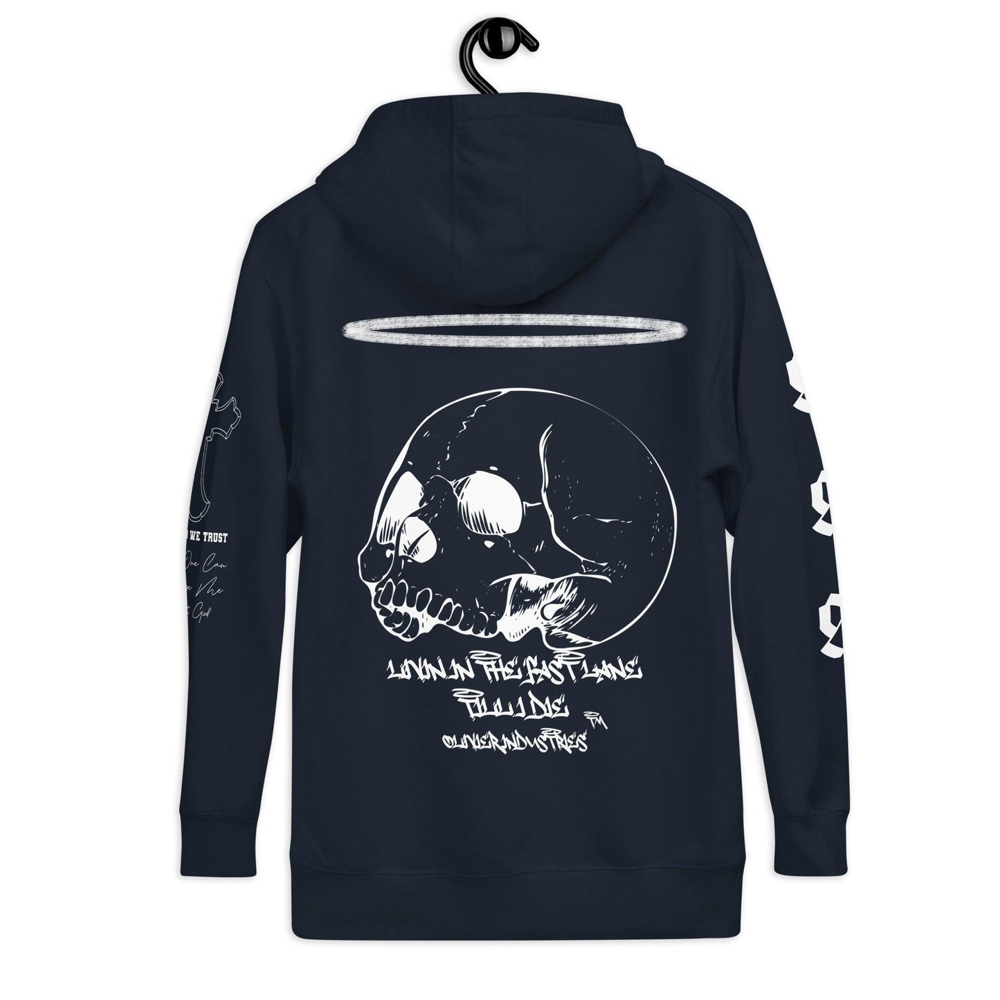 Olivier Industries ® livin the fast lane till i die skull Unisex-Kapuzenpullover - Olivier Industries ® Art & Apparel